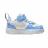 Nike White Blue Grey Infant Court Borough Low Recraft Trainers