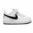 Nike WhiteBlack Infant Court Borough Low Recraft Trainers