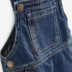 Indigo Blue Denim Pinafore Dress