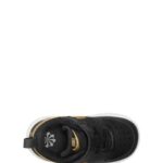 Nike Black/Gold Infant Court Borough Low Recraft Trainers