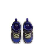 Nike Black Olive Purple Infant Court Borough Low Recraft Trainers