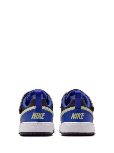 Nike Black Olive Purple Infant Court Borough Low Recraft Trainers