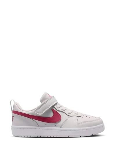 Nike Pink Beet Junior Court Borough Low Recraft Trainers