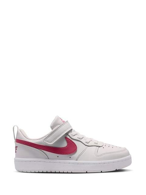 Nike Pink Beet Junior Court Borough Low Recraft Trainers