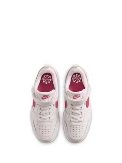 Nike Pink Beet Junior Court Borough Low Recraft Trainers