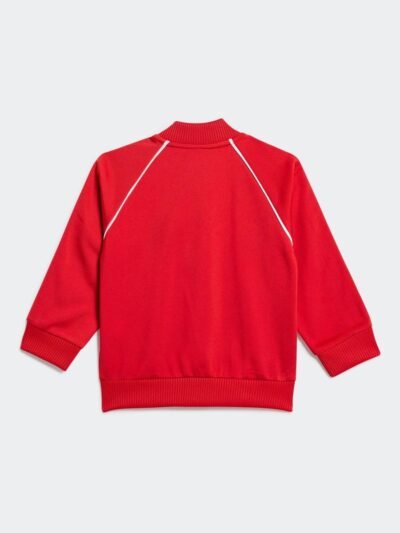 adidas Originals Red Adicolor SST Infant Kids Tracksuit