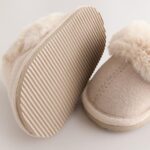 Neutral Baby Mule Slippers