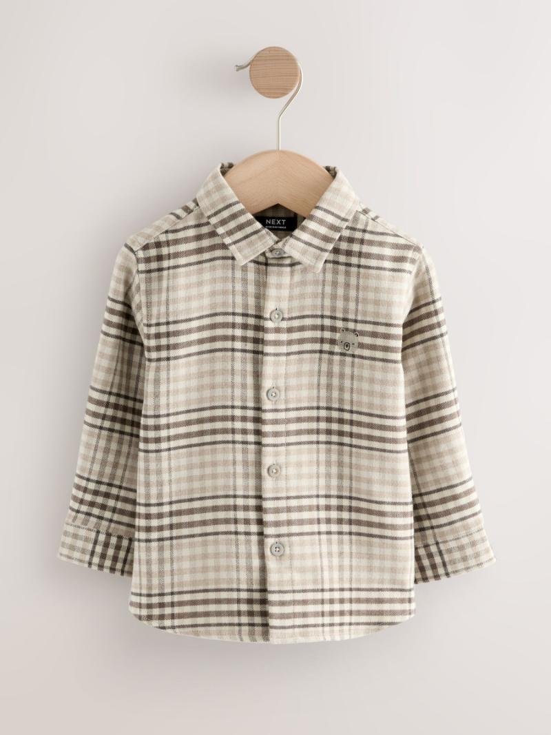 Neutral/Tan Long Sleeve Character Shirt