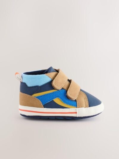Blue Baby Touch Fastening Trainers