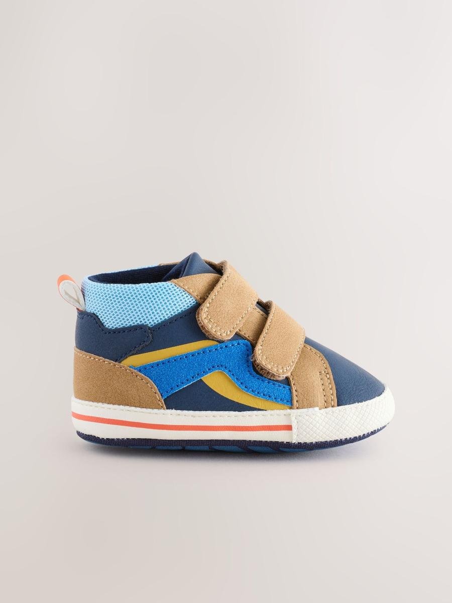Blue Baby Touch Fastening Trainers
