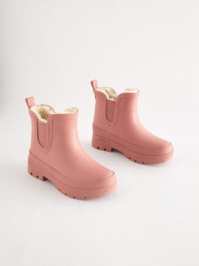 Pink Chelsea Wellies