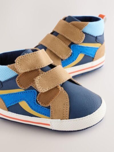 Blue Baby Touch Fastening Trainers