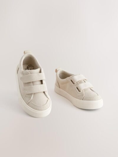 Neutral Wide Fit (G) Two Strap Touch Fastening Trainers