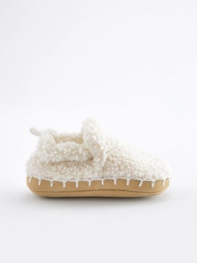 Neutral Cosy Slip-On Baby Shoes