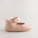 Pink Mary Jane Baby Shoes