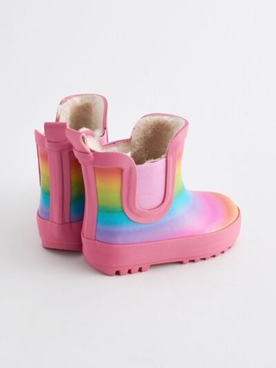 Multi Rainbow Chelsea Wellies