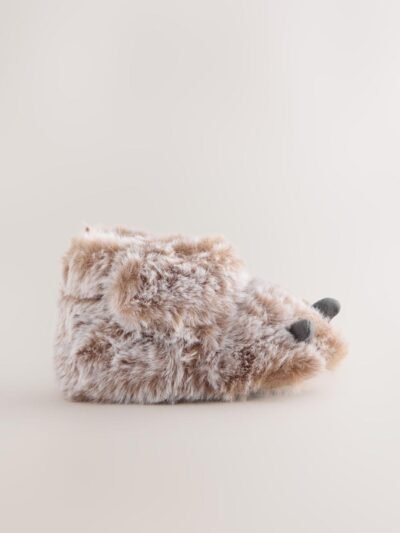Neutral Bear Claw Baby Touch Fastening Slipper Boots