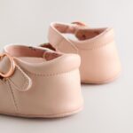 Pink Mary Jane Baby Shoes