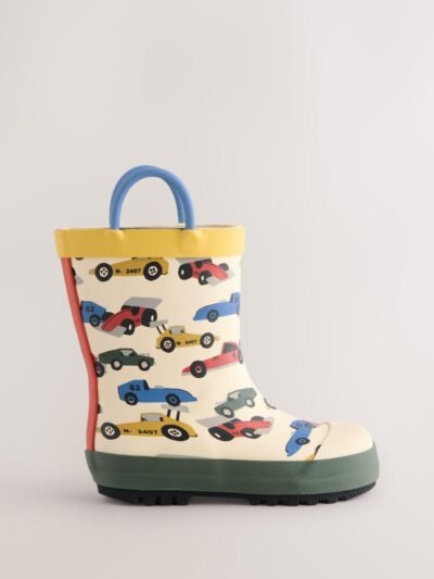 Neutral Cars Handle Pull On Wellies