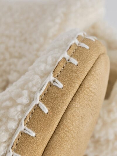 Neutral Cosy Slip-On Baby Shoes