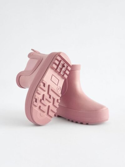 Pink Glitter Chelsea Wellies