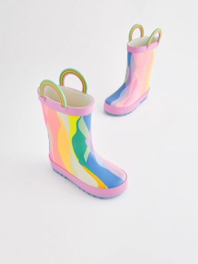 Rainbow Handle Wellies