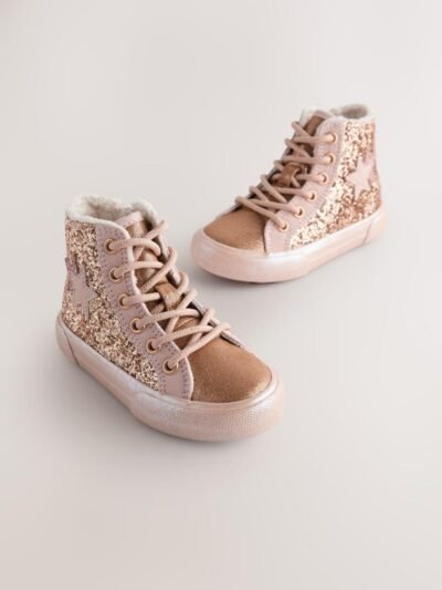 Gold Standard Fit (F) Star High Top Trainers