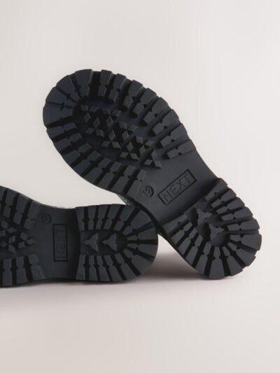 Silver Glitter Wide Fit (G) Warm Lined Lace-Up Ankle Boots