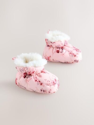 Pink Baby Snowboots