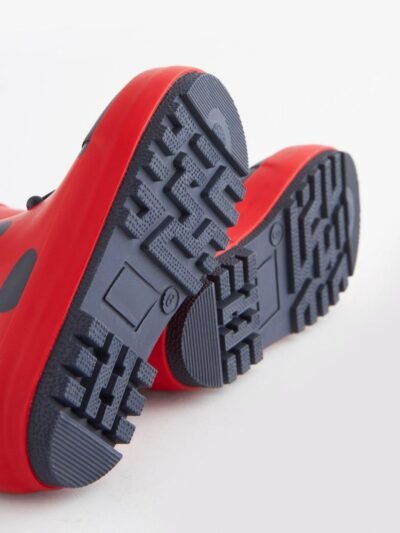 Red Ladybird Handle Wellies