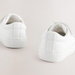 White Standard Fit (F) Chunky Trainers With Touch Fastening