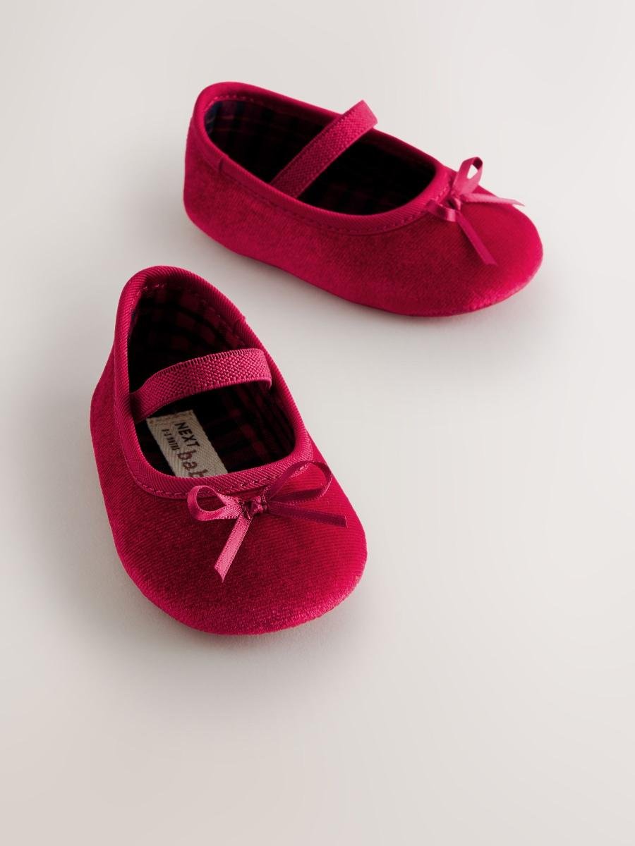 Red Baby Ballet Shoes
