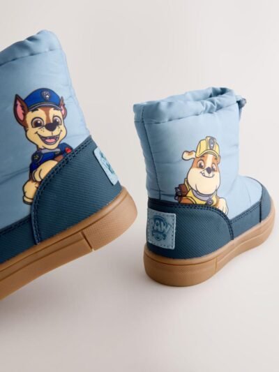 Blue Paw Patrol Thermal Thinsulate™ Lined Quilted Water Resistant Boots