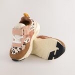 Neutral Animal Standard Fit (F) Elastic Lace Touch Fasten Trainers