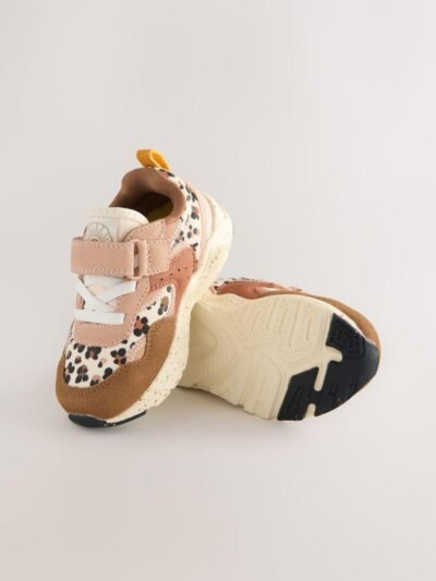 Neutral Animal Standard Fit (F) Elastic Lace Touch Fasten Trainers