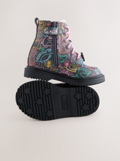 Multi Standard Fit (F) Lace-Up Ankle Boots