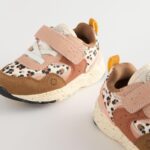 Neutral Animal Standard Fit (F) Elastic Lace Touch Fasten Trainers