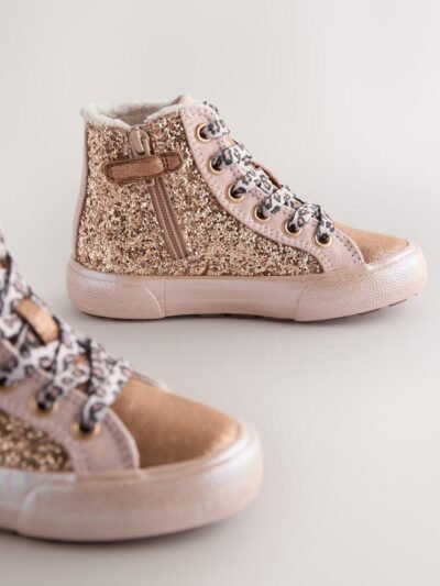 Gold Standard Fit (F) Star High Top Trainers