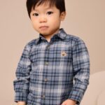 Blue Bear Long Sleeve Character Shirt