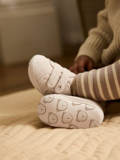 Neutral Bear Baby Touch Fastening Trainers