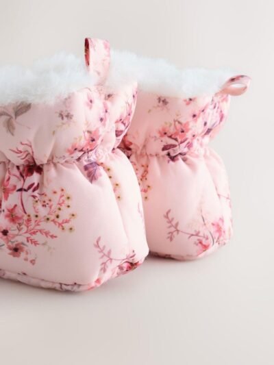 Pink Baby Snowboots