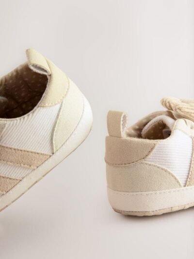 Neutral Bunny Baby Trainers
