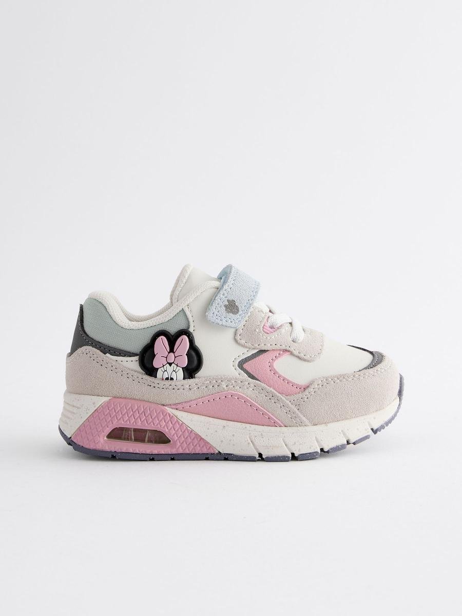 Minnie Mouse Elastic Lace Chunky Trainers