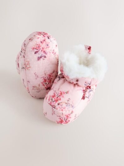 Pink Baby Snowboots