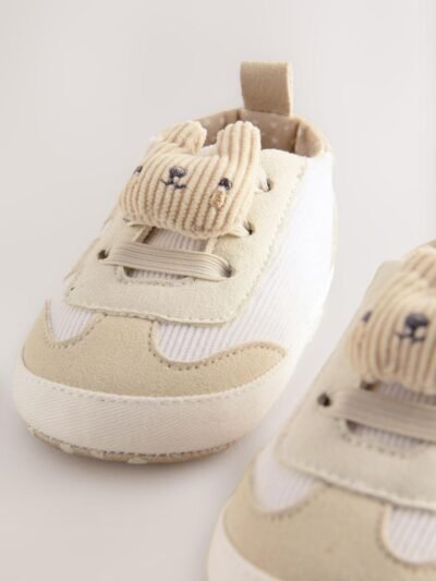 Neutral Bunny Baby Trainers