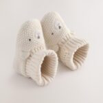 Neutral Bear Baby Sock Top Boot Shoes