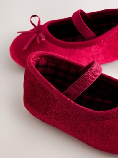 Red Baby Ballet Shoes