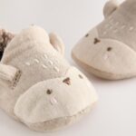 Neutral Baby Character Slip-On Shoes