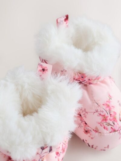 Pink Baby Snowboots