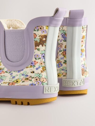 Multi Hamish The Highland Cow Chelsea Wellies